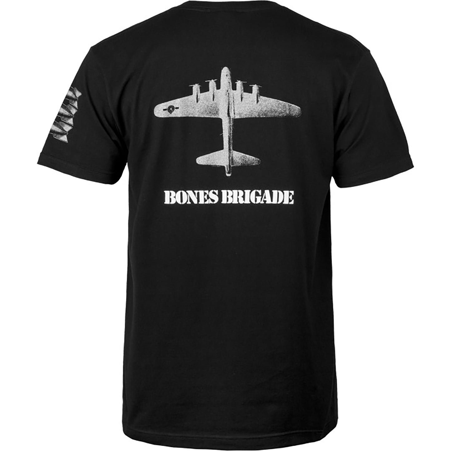 Powell Peralta Bones Brigade Bomber T-shirt - Black (Maat L)