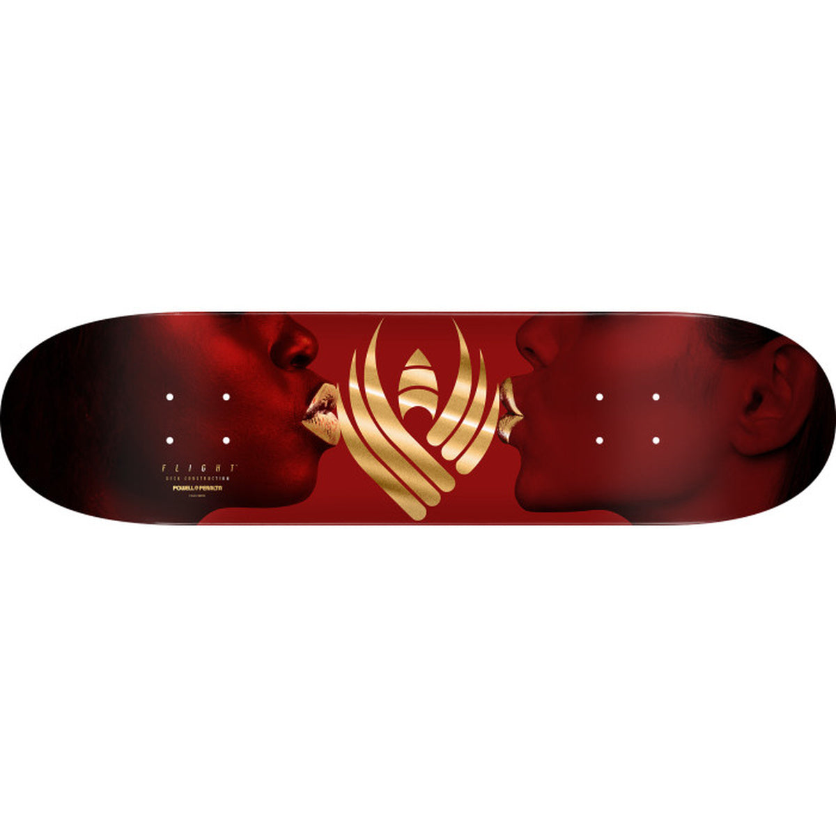 Powell Peralta Kiss 8.75" Burgundy / Gold Foil FLIGHT®