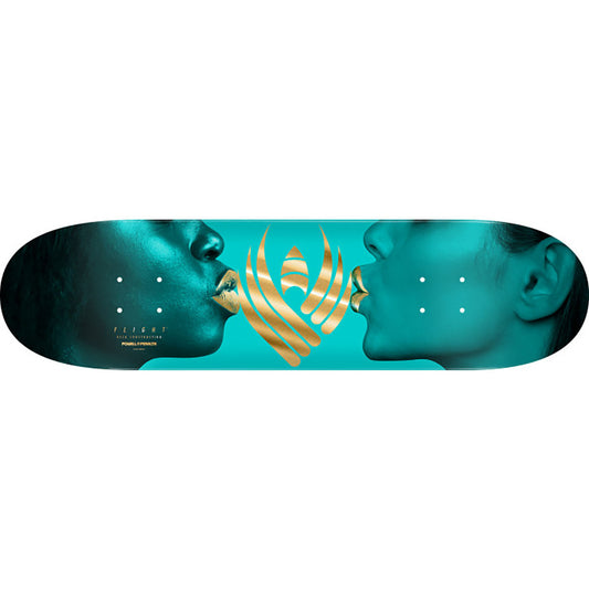 Powell Peralta Kiss 8.13" Turquoise / Gold Foil FLIGHT®