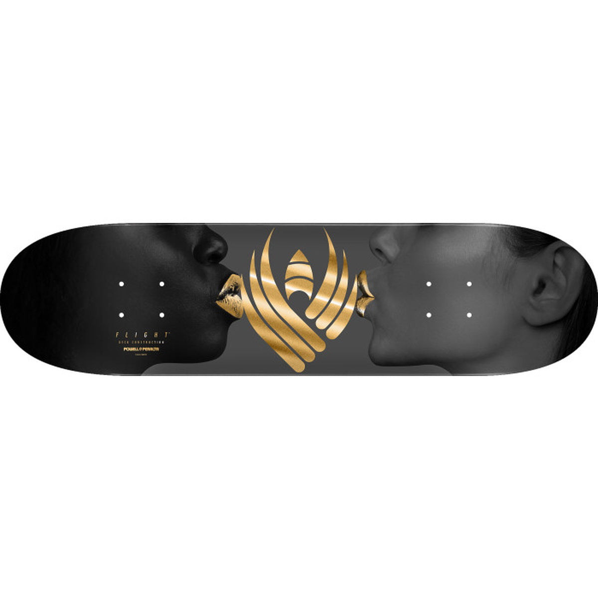 Powell Peralta Kiss 9.0" Charcoal / Gold Foil FLIGHT®