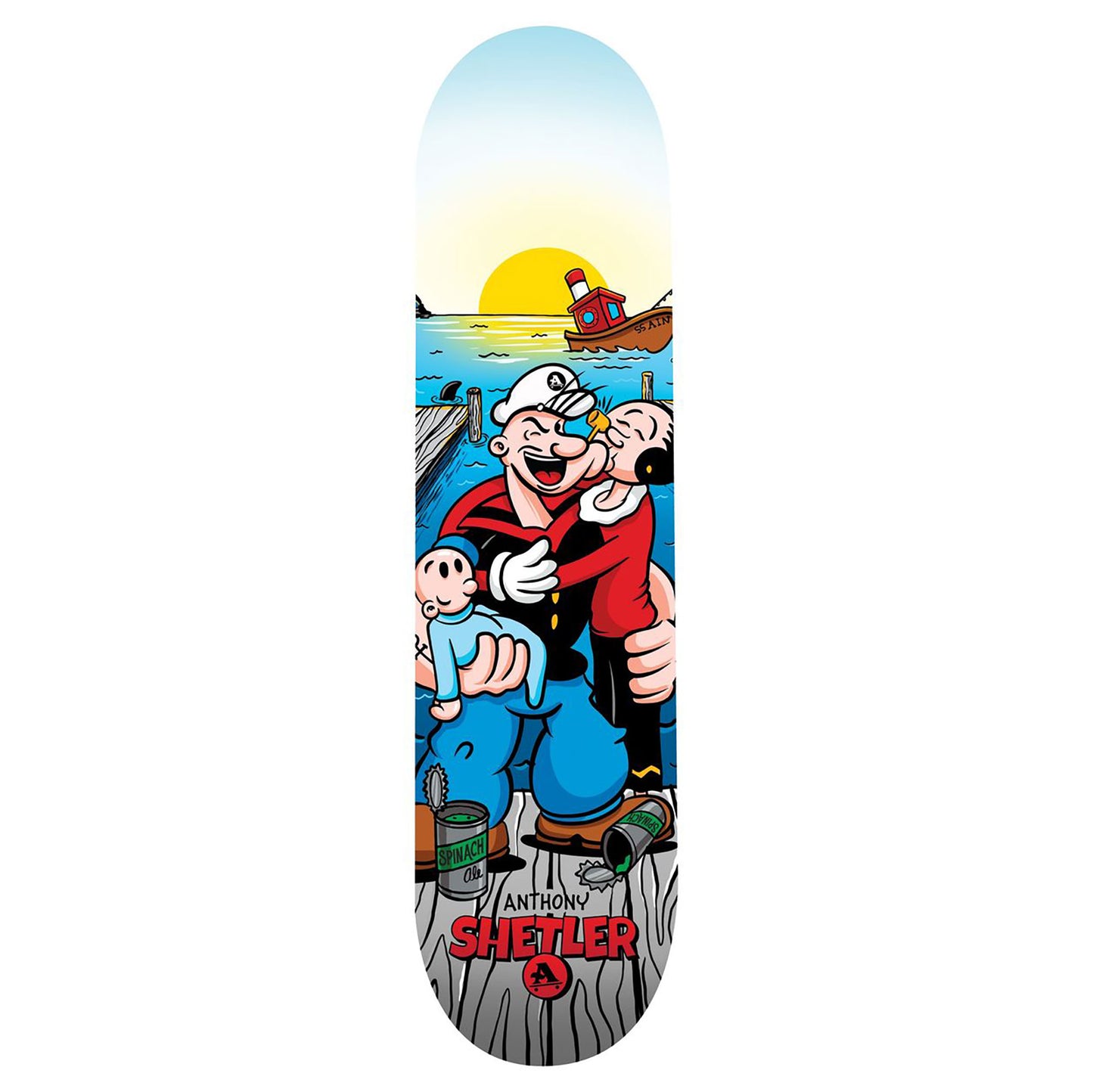 All I Need Skate Popeye 8.25"