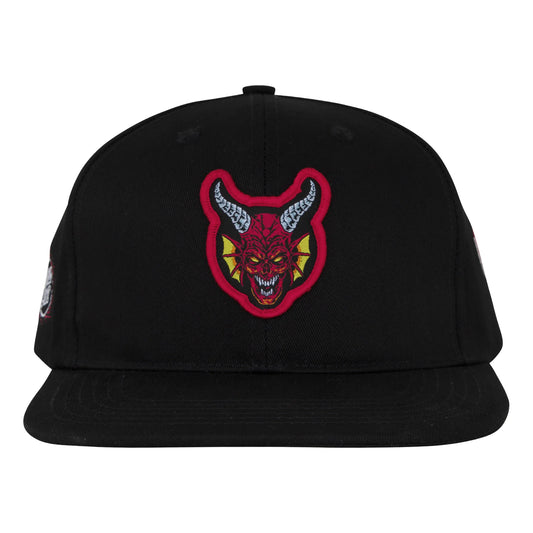 Santa Cruz - Stranger Things Hellfire Club Snapback Hat - Black