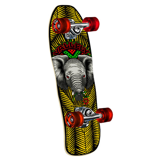 Powell Peralta Cruiser - Mike Vallely Baby Elephant • Yellow / Black • 59mm x 80a Cruiser Wheels (Birch)