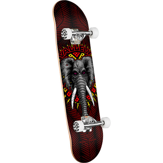 Powell Peralta Complete - Mike Vallely Elephant - Black / Burgundy - 8.0" (Birch)