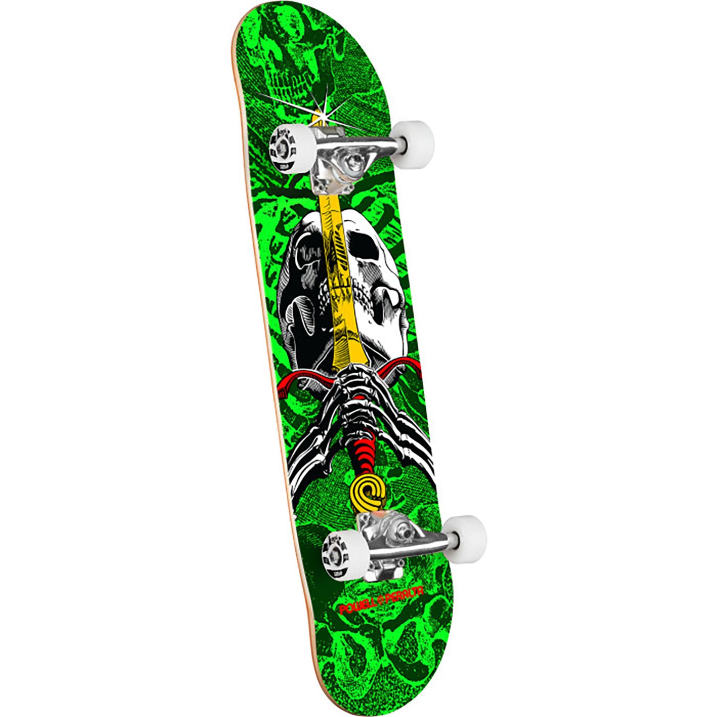 Powell Peralta Complete - Skull & Sword - Green - 8.0"  (Birch)