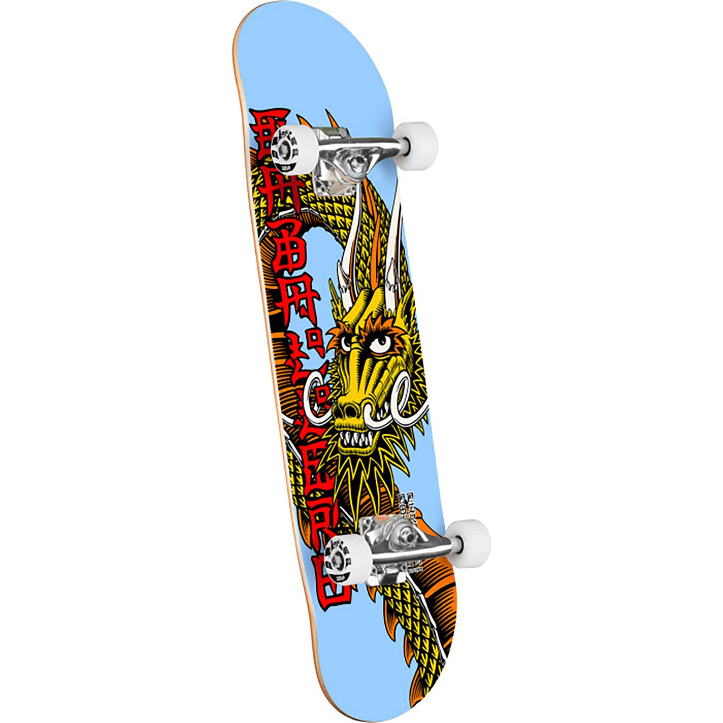 Powell Peralta Complete - Cab Ban This - Light Blue - 7.5"  (Birch)