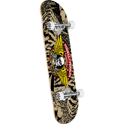 Powell Peralta Complete - Winged Ripper - Khaki / Black - 8.0" (Birch)
