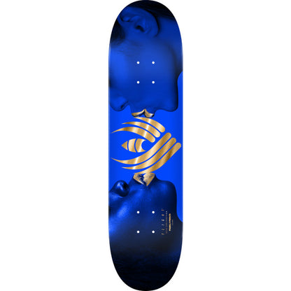 Powell Peralta Kiss 8.63" Blue / Gold Foil FLIGHT® Skateboard Deck