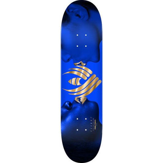 Powell Peralta Kiss 8.63" Blue / Gold Foil FLIGHT® Skateboard Deck