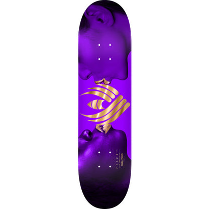 Powell Peralta Kiss 8.38" Purple / Gold Foil FLIGHT® Skateboard Deck