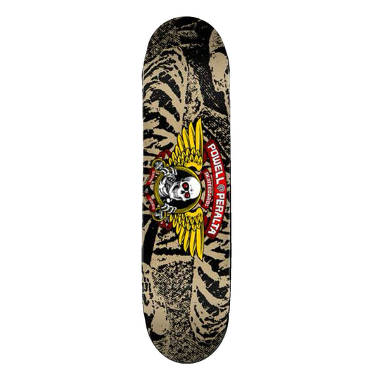 Powell Peralta Deck - Winged Ripper - Khaki / Black - 8.0"  (Birch)
