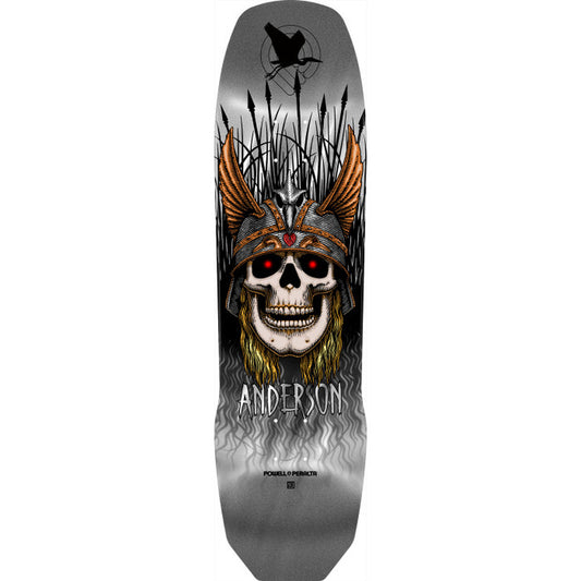 Powell Peralta 7-Ply Maple Andy Anderson Heron Skull 9.13" Gold Foil