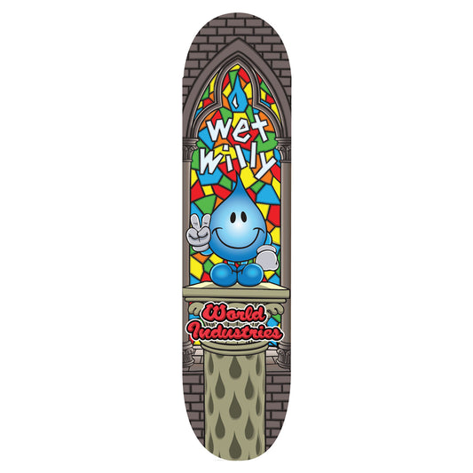 World Industries Skateboards - Wet Willy Stained Glass 8.25