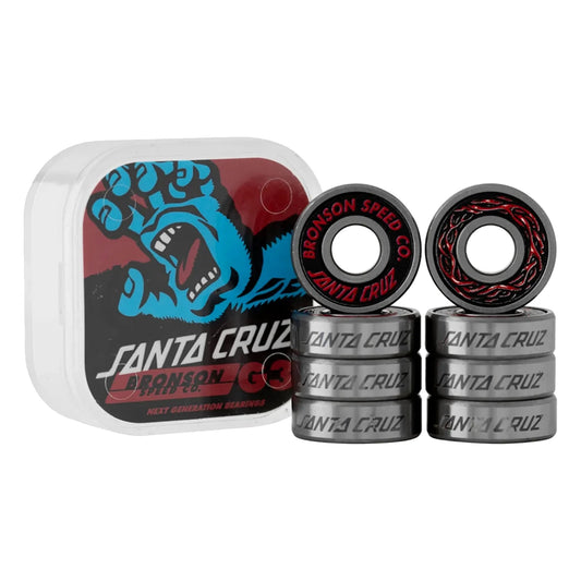Bronson Speed Co.Santa Cruz Bearing G3 skateboard lagers