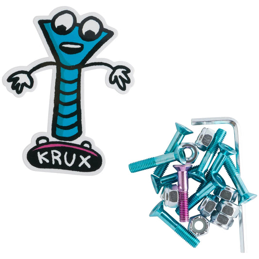 Krux Krome Allen 1" - Inbus Skateboard boutenset
