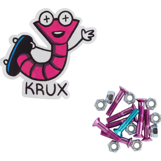 Krux Krome Phillips 1" - Kruiskop Skateboard boutenset