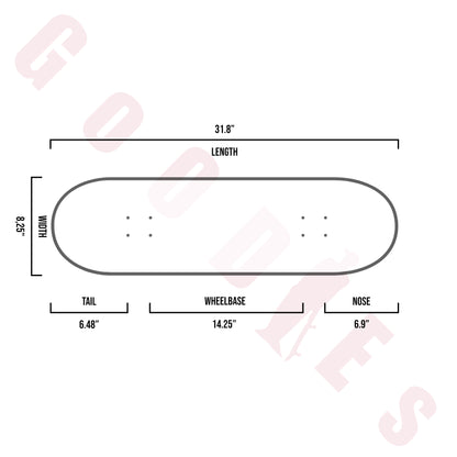 Santa Cruz Deck Classic Dot 8.25 Black