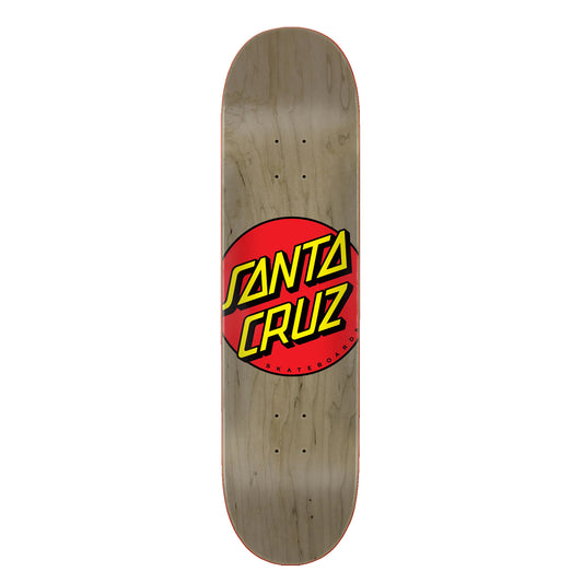 Santa Cruz Classic Dot 8.375 skateboard deck - bruin