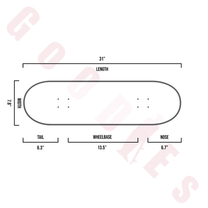 Santa Cruz Deck Screaming Hand 7.8 Pink