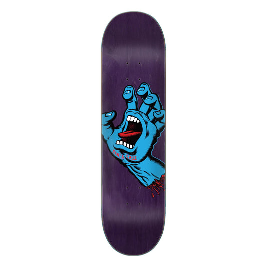 Santa Cruz Deck Screaming Hand 8.375 Purple