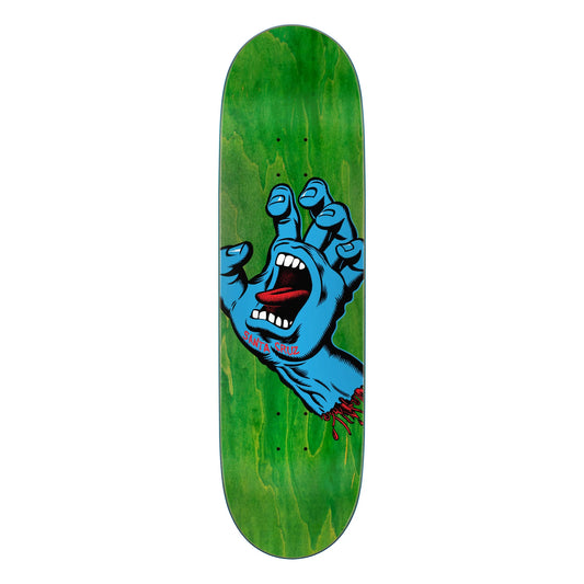 Santa Cruz Deck Screaming Hand 8.8 Green