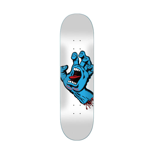 Santa Cruz Deck Screaming Hand 8.25 White
