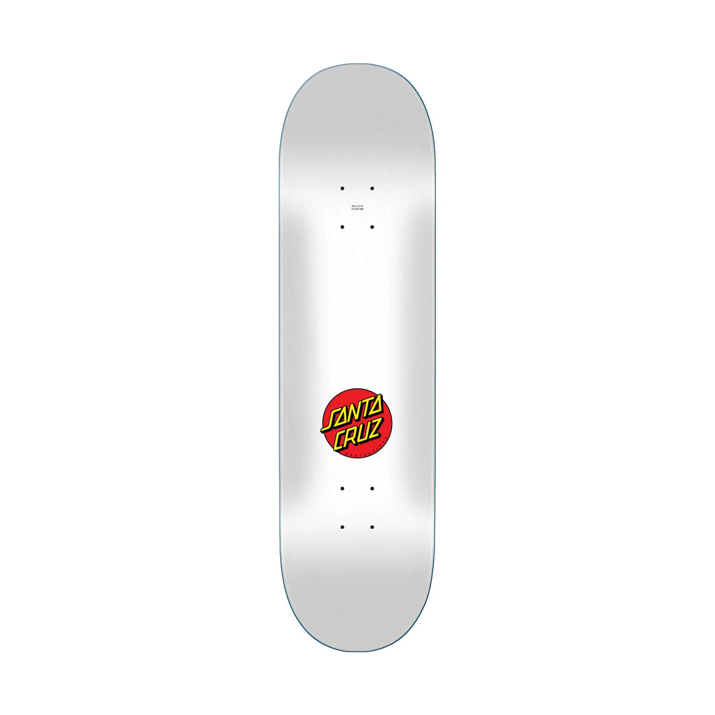Santa Cruz Deck Screaming Hand 8.25 White