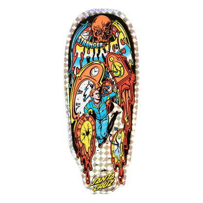 Santa Cruz - Stranger Things Grabke Max Melting Clock 9.7in x 29.4in