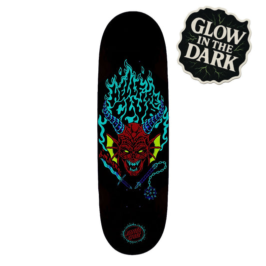 Santa Cruz - Stranger Things Hellfire Club Flames 9.00in x 32.00in