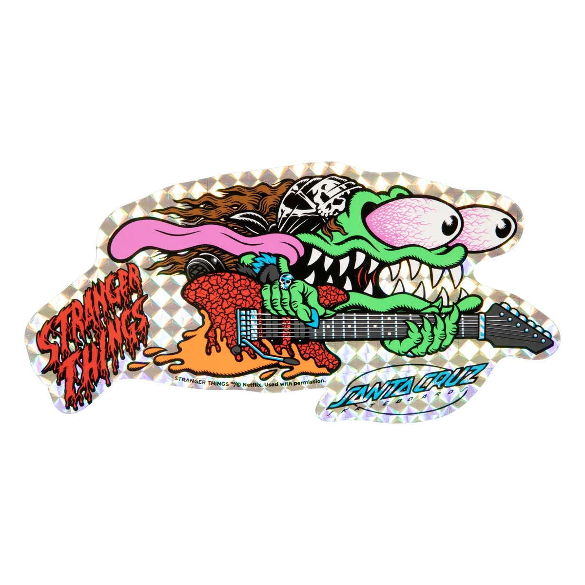 Santa Cruz - Stranger Things Meek Slasher Eddie Reveal 10.1in x 31.13in