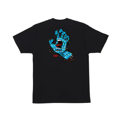 Santa Cruz - Stranger Things Screaming Lights T-Shirt - Zwart / L