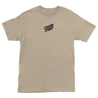 Santa Cruz - Stranger Things Screaming Lights T-Shirt - Sand / L